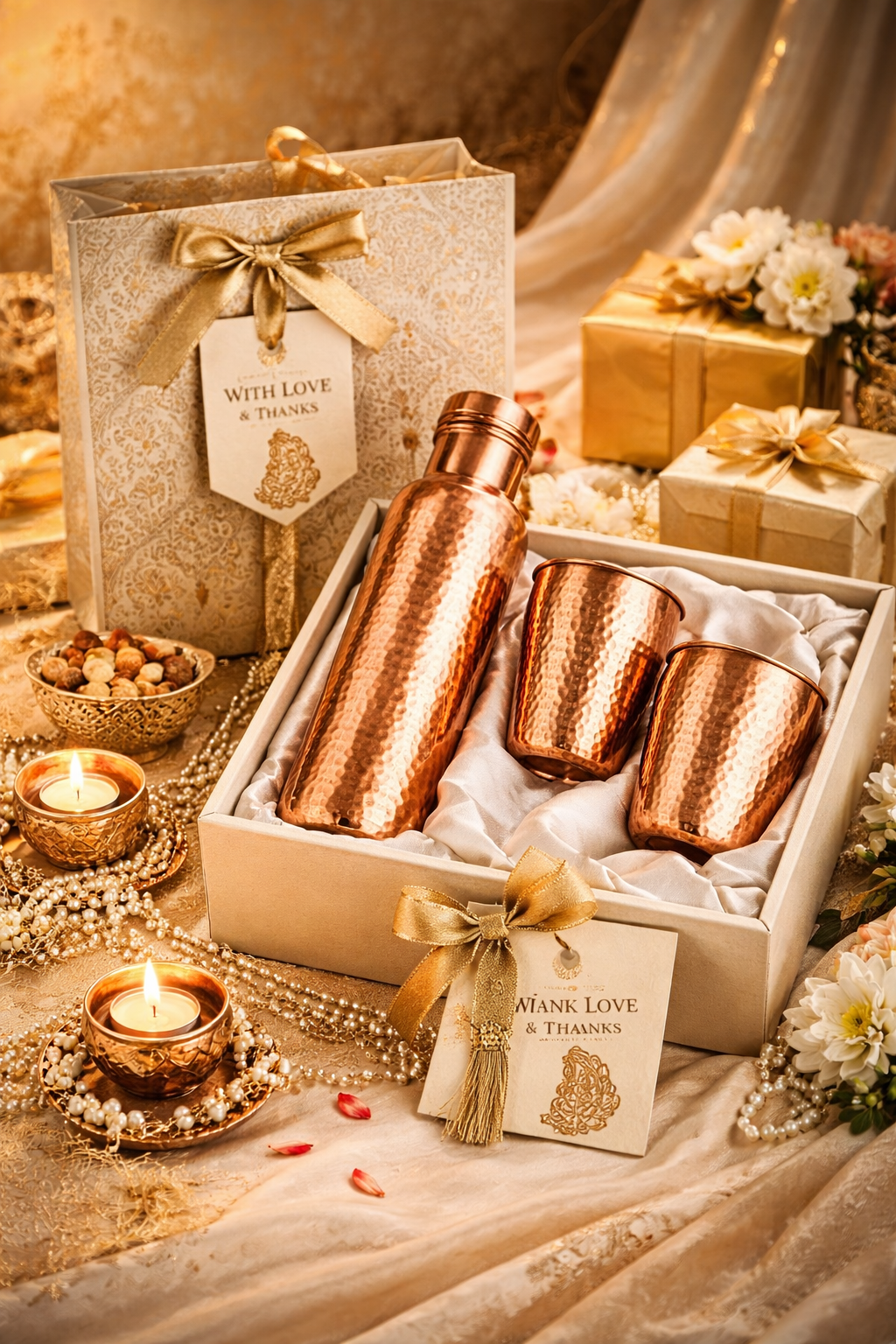 Wedding return copper gift item 